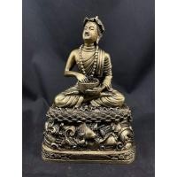 ราคา พระอุปคุต จกบาตร พิธีเสาร์ ๕ เดือน ๕ อมฤตโชค วัดท่าขนุน จ.กาญจนบุรี ปี2553 เนื้อทองเหลือง หน้าตัก 5 นิ้ว (42611372273)