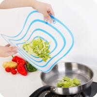 ราคา เขียงพลาสติก งอได้ เขียงพลาสติกกันลื่น เขียงแบบใส แผ่นพลาสติก (18434124006)