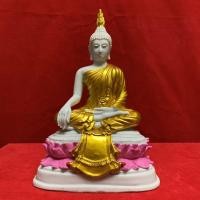 ราคา พระพุทธรูปปางสดุ้งมาร ลงสีสวยงาม ขนาด 5 นิ้ว สูง 25 ซม. (8361628998)