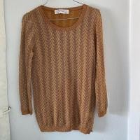 ราคา ส่งฟรี✨ f fashion paris เสื้อแขนยาว สีทอง *size S (20041669604)