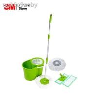 ราคา ✱♣☏สก๊อตช์-ไบรต์® ชุดถังปั่นพร้อมไม้ถูพื้นไมโครไฟเบอร์ ทูอิน วัน Scotch-Brite® Spin Bucket with 2 in 1 Microfiber Mop (13303843909)