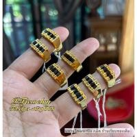 ราคา แหวนโกเมนแท้ 4เม็ด ทองแท้ (24536996840)