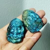 ราคา ลาบราโดไรท์ พระพิฆเนศ Labradorite หินแท้ (19390349423)