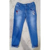 ราคา กางเกงยีนส์ขายาวเด็ก เอวปรับได้ ปลายขาแบบพับ HELLO KITTY ของแท้ (มือ2) สภาพสวย ปักลายคิตตี้น่ารักมาก (25582600574)