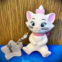 ราคา (มีของพร้อมส่ง) กาชาปองดิสนี่ย์พวงกุญแจแมวมารี Gashapon Disney Marie The Aristocats Bandai โมเดลดิสนี่ย์ (27280710103)