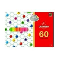 ราคา สีไม้ colleen 60 สีแท่งยาว 60 แท่ง (584635986)