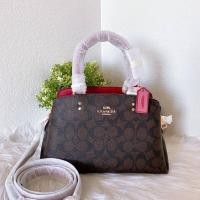 ราคา COACH MINI LILLIE CARRYALL IN SIGNATURE CANVAS #91494 (13734616859)