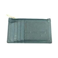 ราคา Celine Compact Zipped Card Holder F-LM-2250 Green Direct from Japan Secondhand (29605247397)