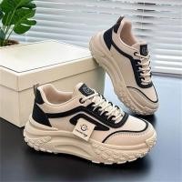 ราคา พร้อมส่งจากไทย รองเท้าผ้าใบผู้หญิง รองเท้าวินเทจ ดีไซน์เกาหลี พื้นหนา ใส่สบาย ใส่แล้วสูง ใส่สบายสวยข ไซส์ 35-44 (25533727750)