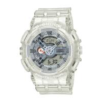 ราคา Casio G-Shock นาฬิกาข้อมือผู้ชาย สายเรซิ่น รุ่น GA-110CR-7A - สีขาวกึ่งใส (885354594)