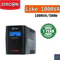 ราคา UPS เครื่องสำรองไฟมือสอง ZIRCON UPS Like 1000VA/500W สินค้าพร้อมใช้งาน รับประกัน 1 ปี (17230528775)