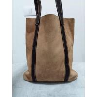 ราคา กระเป๋าถืออเนกประสงค์ Les sacs Adam สีน้ำตาล ✋สอง (22055935150)