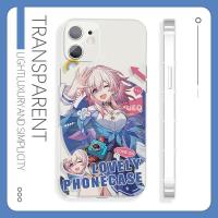 ราคา Honkai Star Rail March 7th เคสโทรศัพท์มือถือสองมิติ TPU เคสไอโฟน สําหรับ 11-16/Pro/Max (43865168628)