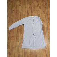 ราคา ชุดเดรสคอจีน สีฟ้า แขนยาว (7085797273)