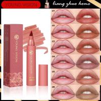 ราคา Young VISION ใหม่ ลิควิดลิปสติก ปากกา ลิปไลเนอร์ กันน้ํา เนื้อแมตต์กํามะหยี่ ลิปกลอส ติดทนนาน แต่งหน้า ไม่ติดถ้วย ลิปพิกเมนต์ เครื่องสําอาง (24752266298)