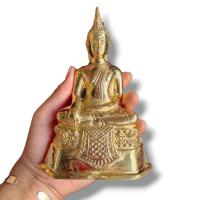 ราคา [L]KO1พระพุทธรูปปางสะดุ้งมาร เนื้อโลหะทองเหลืองขัดเงาอย่างดี หน้าตัก 3 นิ้ว บูชาเสริมสิริมงคลอำนาจชนะเหนือมารทั้งปวง (21080975601)