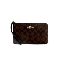 ราคา โค้ดลด30%เหลือ1,393พร้อมส่ง‼️แท้New⭐️Coach กระเป๋าคล้องมือ 1 ซิป ไซส์ L✅ (26710873452)