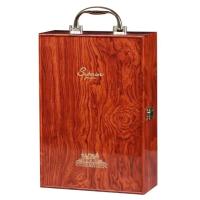 ราคา กล่องของขวัญไวน์พรีเมี่ยม ไวน์สองชั้น บรรจุภัณฑ์ไวน์ กล่องใส่ขวดไวน์ 2ขวด (28565269019)