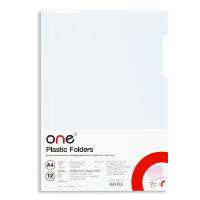 ราคา ONE ซองเอกสารขนาด A4 สีขาวใส (12ซอง/แพ็ค) (11670862664)