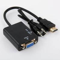 ราคา สายแปลง HDMI to VGA Cable สายจาก HDMIออกVGA สาย HDMI Cable Converter Adapter HD1080p Cable สายแปลง HDMI to VGA (43955641484)