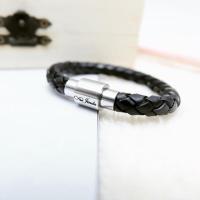 ราคา ข้อมือหนังแท้ สลักชื่อฟรี (438377102)