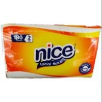 ราคา Nice Tissue 180 แผ่น 2 ชั้น กระดาษเช็ดหน้า (41771482167)
