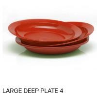 ราคา TUPPERWARE ทัปเปอร์แวร์ จานลึกขนาดใหญ่ (24892402576)