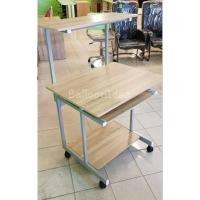 ราคา โต๊ะวางคอมพิวเตอร์ รุ่นR815ขาเหล็กแข็งแรงรับน้ำหนักได้มาก(มีเก็บปลายทาง)ขนาด60x80x125cm/3สี (7689464800)