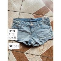 ราคา Guess Hot Pants กางเกงยีนส์ขาสั้น Sexy Hotpants Size 25 - preloved (40253840205)