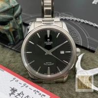 ราคา Tudor Fashion Series M12700-0002 Black Disc Sports Casual นาฬิกาผู้ชาย (40162703995)