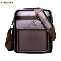 ราคา โคลแวร์ กระเป๋าสะพายไหล่ผู้ชายหนัง ปู่ พร้อมสายสะพายปรับได้แฟชั่นลําลอง (26683503739)