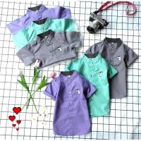 ราคา เชิ้ตคอจีน ปักหมาคอยาว (3481774809)