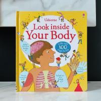 ราคา ถูกที่สุด ‼️ ของแท้ หนังสือนำเข้า Usborne look inside Your Body Body look inside body ร่างกาย หนังสือภาษาอังกฤษ (15116424758)