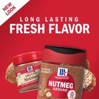 ราคา mccormick Nutmeg ground 40g. ลูกจันทร์ป่น นำเข้า ขวดแก้ว พร้อมส่ง (25262551763)