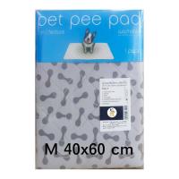 ราคา Pet Pee Pad แผ่นรองซับปัสสาวะสัตว์เลี้ยง ซักได้ ขนาด M 40x60 cm แผ่นรองฉี่สุนัข แผ่นรองซับ ผ้ารองซับ จำนวน 1 ชิ้น (6343387405)