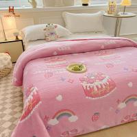 ราคา ผ้าห่มนุ่มพิเศษน่ารักการ์ตูนพิมพ์ลายผ้าห่มกระต่ายแบบพกพาผ้าห่มนาโน3.5ฟุต/5ฟุต/6ฟุต/6.5ฟุต (26285803676)