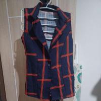 ราคา เสื้อเซ็ตพร้อมกางเกง เสื้อสูทแขนกุดและกางเกงขาสั้น (25801311117)