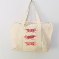 ราคา มือสอง• กระเป๋าผ้าใบใหญ่ LISA LARSON ลายปัก *ตำหนิซิปเสีย (43102393468)