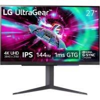 ราคา MONITOR (จอมอนิเตอร์) LG ULTRAGEAR 27GR93U-B - 27" IPS 4K 144Hz AMD FREESYNC PREMIUM (27000648275)
