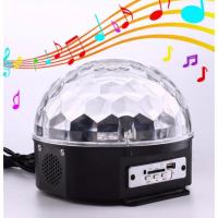 ราคา ไฟPRO ไฟดิสโก้ MP3 LED Magic Ball Light ไฟหมุนเปลี่ยนสี (364699384)