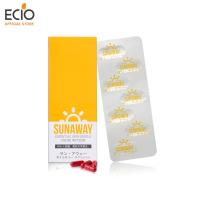 ราคา ส่งฟรี! ซันอะเวย์ (SunAway) วิตามินกินกันแดด ฟื้นบำรุงผิว ปกป้องรังสี UV ด้วยสารสกัดจากธรรมชาติ (1896426205)