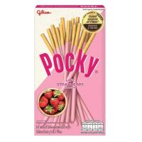 ราคา กูลิโกะ ป๊อกกี้ บิสกิตแท่งเคลือบสตรอว์เบอร์รี่ 43 ก. (43063544305)