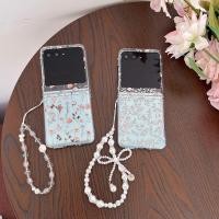 ราคา เคสสําหรับ Motorola Razr 50 Ultra Razr Plus 2024 Razr 60ultra 40ultra Ins ดอกไม้ขนาดเล็กดอกไม้มุกโซ่กันกระแทกเคสโทรศัพท์ (27991507711)