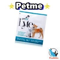 ราคา Petme lyte เพ็ทมีไลท์ เกลือแร่ผสมวิตามินกลิ่นตับ เกลือแร่สุนัขและแมว 1 ซอง (42300729203)