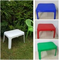 ราคา โต๊ะเด็ก โต๊ะสนามพลาสติก เกรดเอ ยาว65×กว้าง45×สูง44ซม. โต๊ะข้าง รุ่น 977 (1952082678)