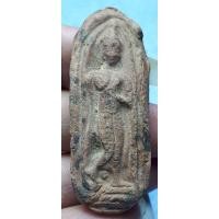 ราคา พระลีลาเม็ดขนุน เนื้อดิน สภาพสวย เก๋าไม่ทราบที่ (23979420353)