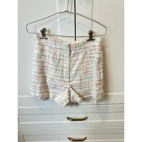 ราคา lookbooklookbook cosette shorts white confetti กางเกงเอวสูง ผ้าทวีต สีขาว size M (29411858177)