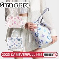 ราคา 2023 ใหม่มาถึง หลุยส์วิตตอง Louis Vuitton กระเป๋ารุ่น Neverfull MM Bag ถุงสิริ (28177526954)