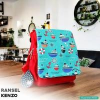 ราคา MERAH Home Color กระเป๋าเป้เด็ก Netbook/กระเป๋าแท็บเล็ต ขนาด 25 x 9 x 29 ซม. Kenso Red Submarine (42005784518)