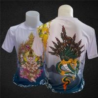 ราคา เสื้อยืด เสื้อพิมพ์ลายพญานาคราช พญานาค พระพิฆเนศ เสื้อมงคล ลายมาใหม่!! เสื้อกีฬา (41610075876)